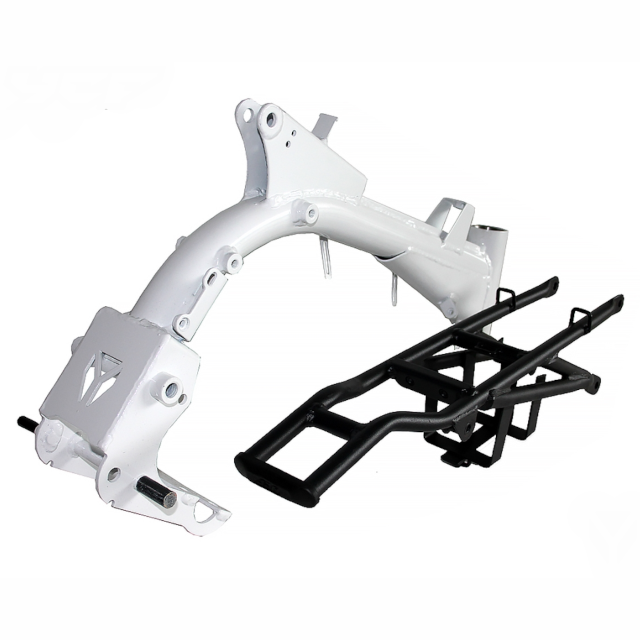 Chasis completo blanco Pitbike YCF F88SE 20-22