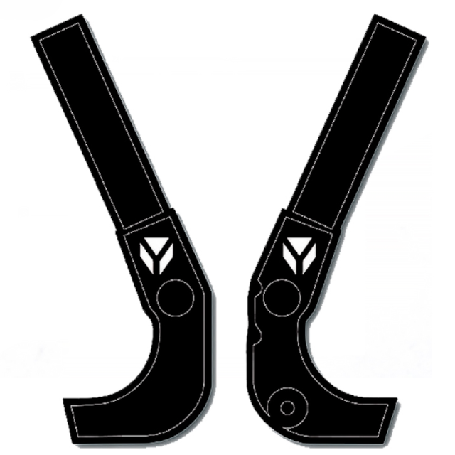 Adhesivos chasis Pitbike YCF Pilot Negro