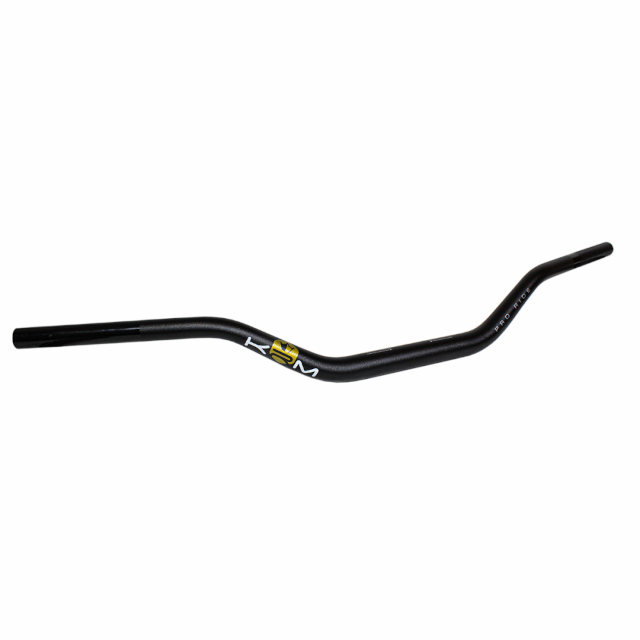 Manillar KRM Pro Ride D=28,6mm sin protector - Negro/Oro