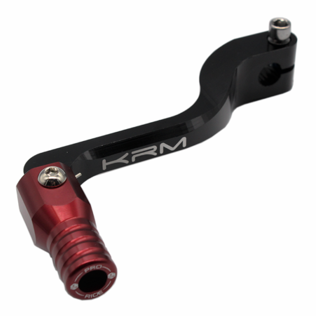 Pedal de cambio plegable Derbi KRM - Negro/Rojo