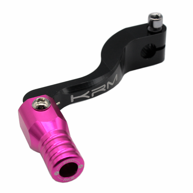 Pedal de cambio plegable AM6 KRM - Negro/Rosa