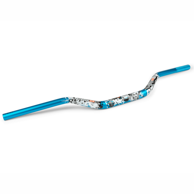 Manillar Stage6 Fatbar Design 28,6mm azul