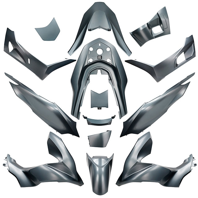 Kit de carenados Honda PCX 2021> 14 piezas Gris Mate NHC34 AllPro