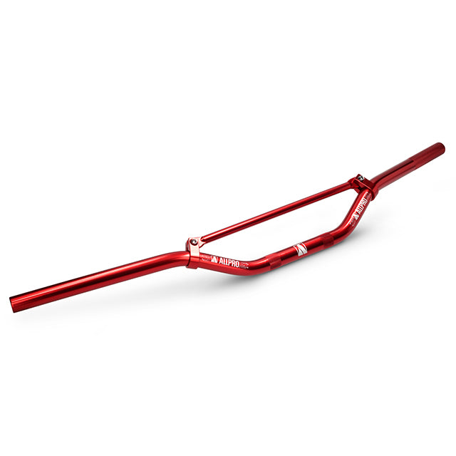 Manillar Offroad d.22mm Alu High H95/70mm 820mm rojo AllPro