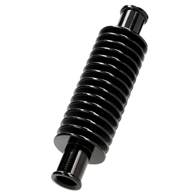 Radiador tubo refrigerante d=17mm 133x35mm VOCA Racing - Negro