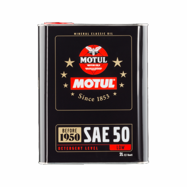 Aceite transmisión 2T/4T SAE50 2L Motul Classic Mineral