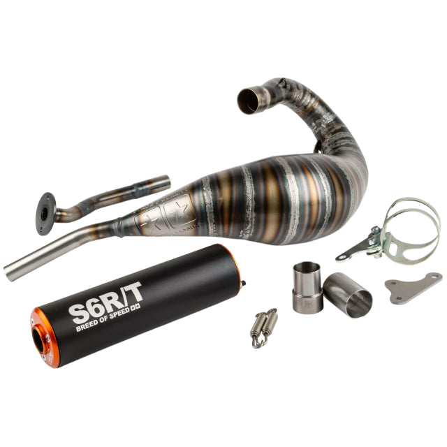 Escape Stage6 80 - 90cc por arriba HM-Moto / Vent / Beta RR- Naranja/Negro