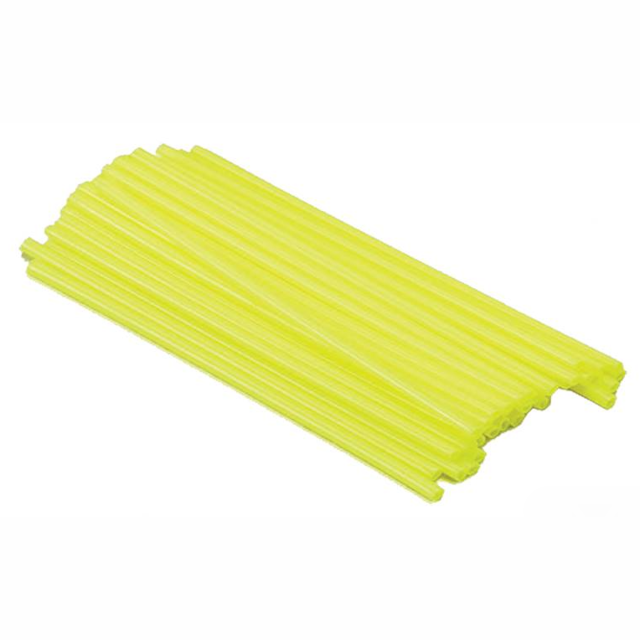 Spokes 38pcs delante 215mm / 38pcs atras 190mm Pitbike YCF - Amarillo