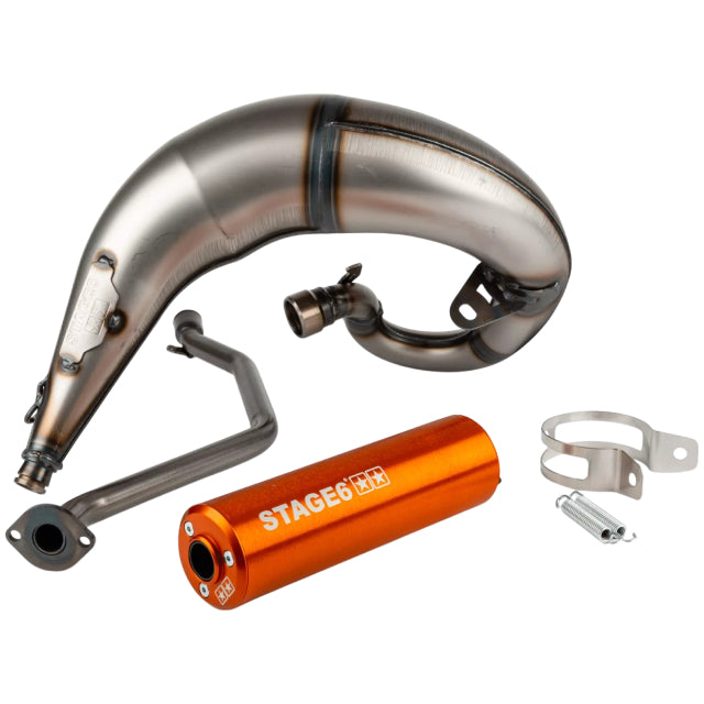 Escape Stage6 Streetrace por arriba Beta RR 2012 / HM / Vent- Silenciador Naranja
