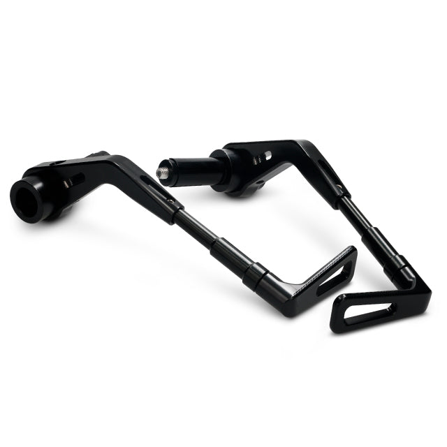 Protector de manetas universal aluminio CNC Voca Racing - Negro