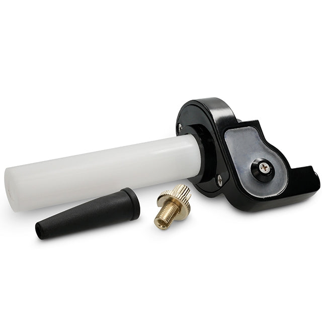 Mando de gas universal 90º Allpro - Negro