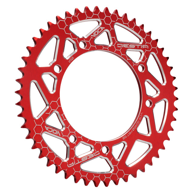 Corona Derbi Senda >00 / MRT / XP6 Z-50 420 Aluminio CNC VOCA - Rojo