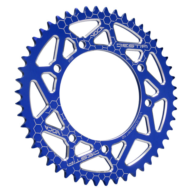Corona Derbi Senda >00 / MRT / XP6 Z-50 420 Aluminio CNC VOCA - Azul