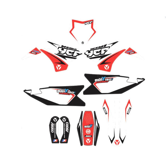 Kit de adhesivos completo YCF Bigy F150E MX 2022