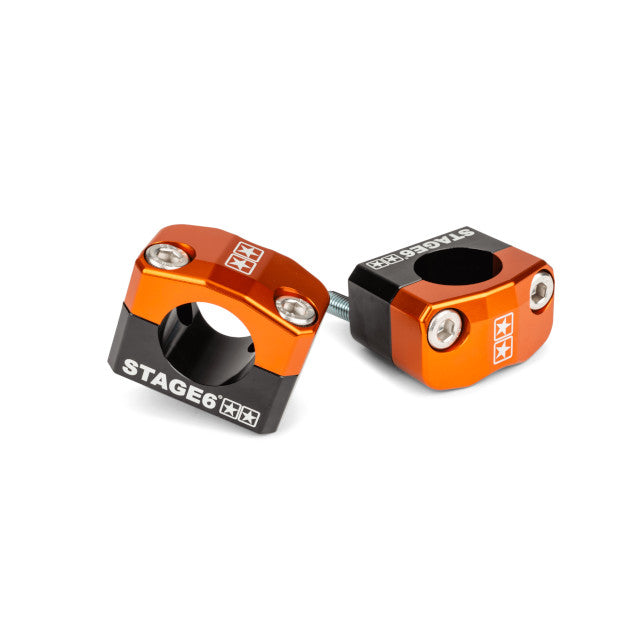 Torretas de manillar 28mm Stage6 - naranja