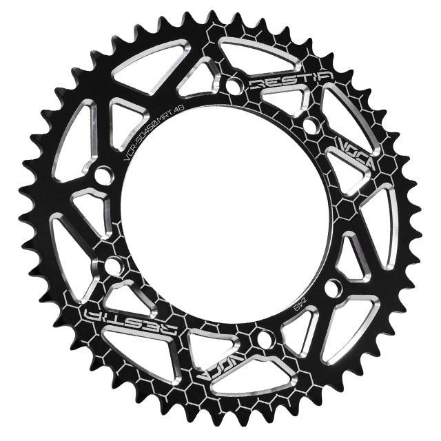 Corona Derbi Senda >00 / MRT / XP6 Z-48 420 Aluminio CNC VOCA - Negro