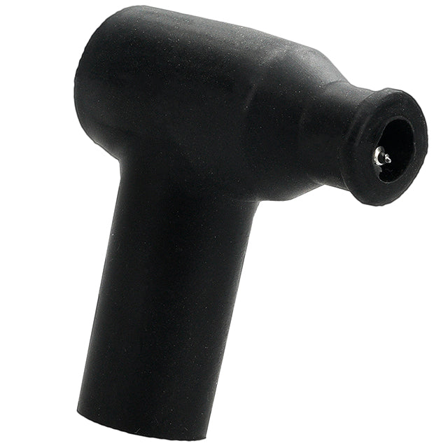 Pipa bujía silicona 90º AllPro - Negro