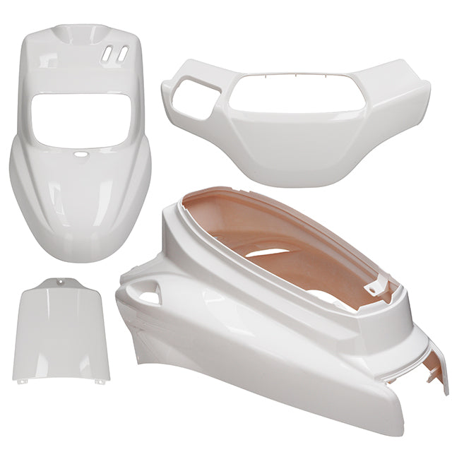 Carenados Yamaha BWs / MBK Booster 12” >2004 4 piezas blanco AllPro