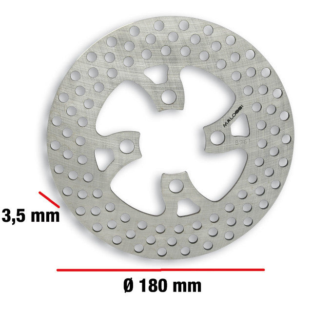 Disco de freno delantero Yamaha BW'S NG 50 d=180mm Malossi