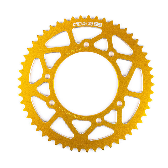 Corona Derbi DRD Pro 53D 420 aluminio CNC Stage6 - Amarillo