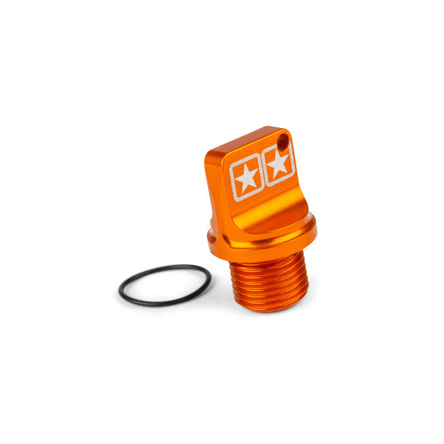 Tapón bujía M14x1,25mm CNC Stage6 - Naranja