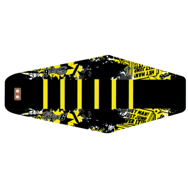 Funda asiento Sherco / HRD 50 >2006 Stage6 - Negro/Amarillo