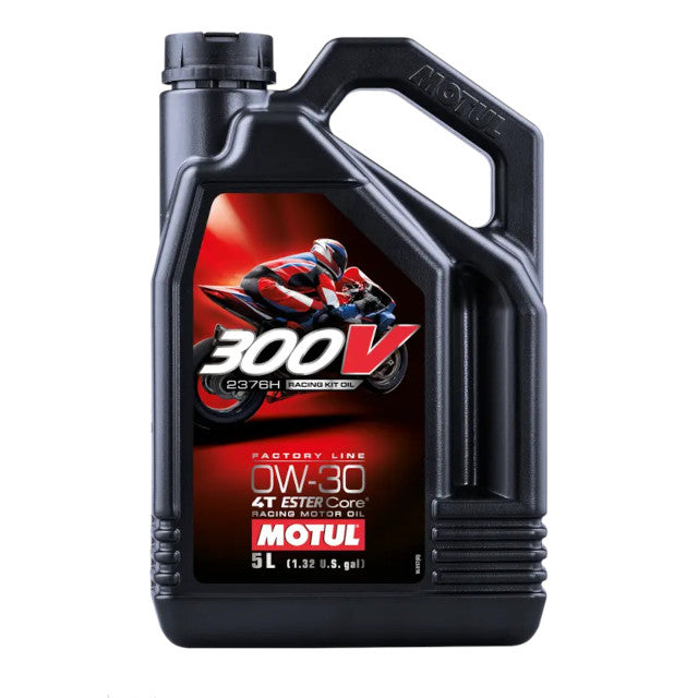 Aceite motor 0W30 5L 2376H HRC Motul 300V Factory Line