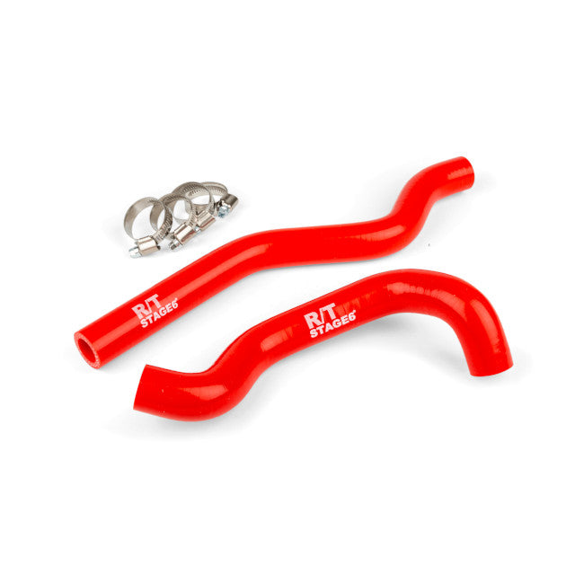 Tubos radiador Rieju MRT / Beta RR / Sherco Stage6 RT - rojo