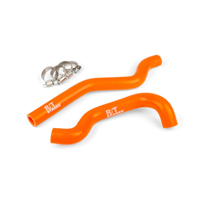 Tubos radiador Rieju MRT / Beta RR / Sherco Stage6 RT - naranja
