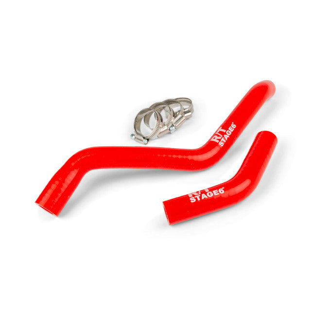 Tubos de refrigerante Stage6 R/T Derbi euro 3 / 4 - rojo