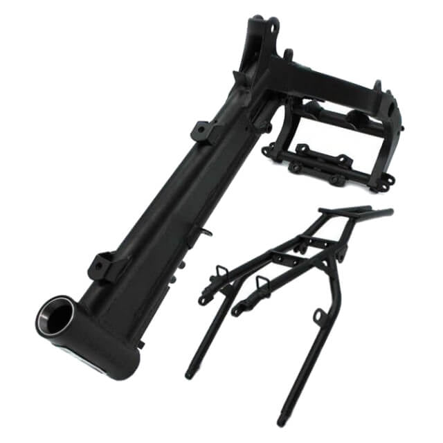 Chasis completo negro Pitbike YCF Pilot F150 / SM 150