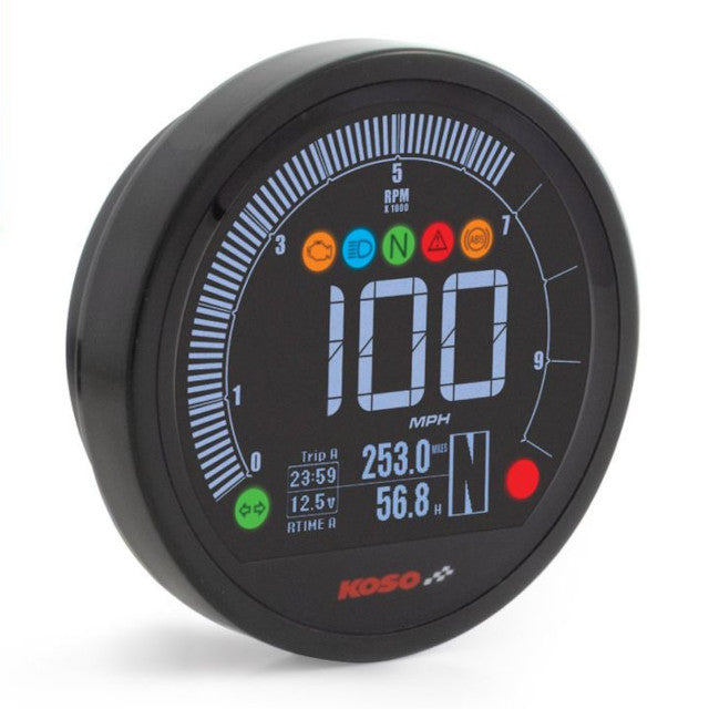 Marcador multifunción BMW R NINET 14-16 DL-04 Koso - negro