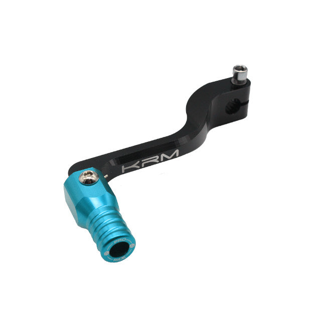 Pedal de cambio plegable Derbi KRM - negro/turquesa