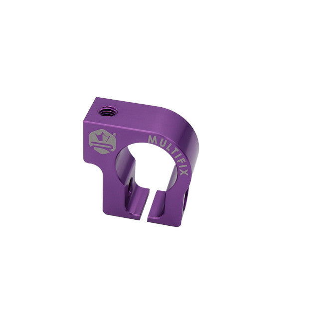 Abrazadera soporte escape multifijación KRM - violeta