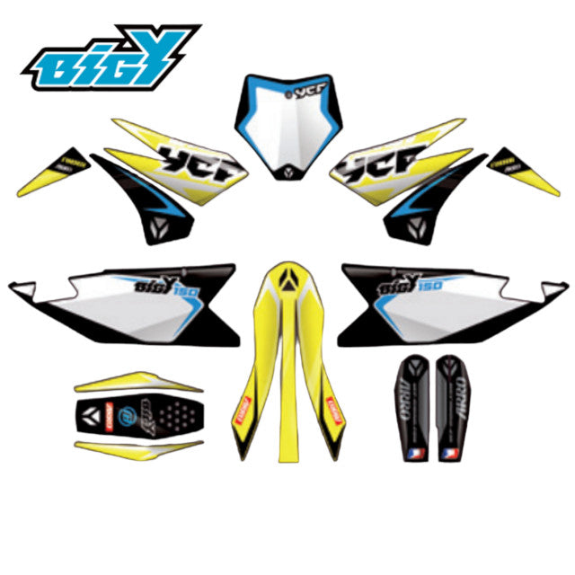 Kit de adhesivos completo YCF Bigy 150 MX 2024