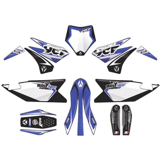 Kit de adhesivos completo YCF Bigy F150E MX 2024
