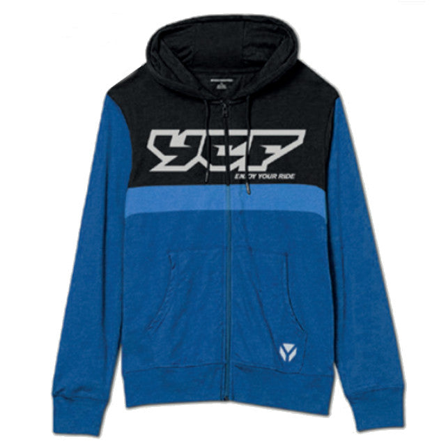 Sudadera con cremallera YCF 2024 Azul Talla S