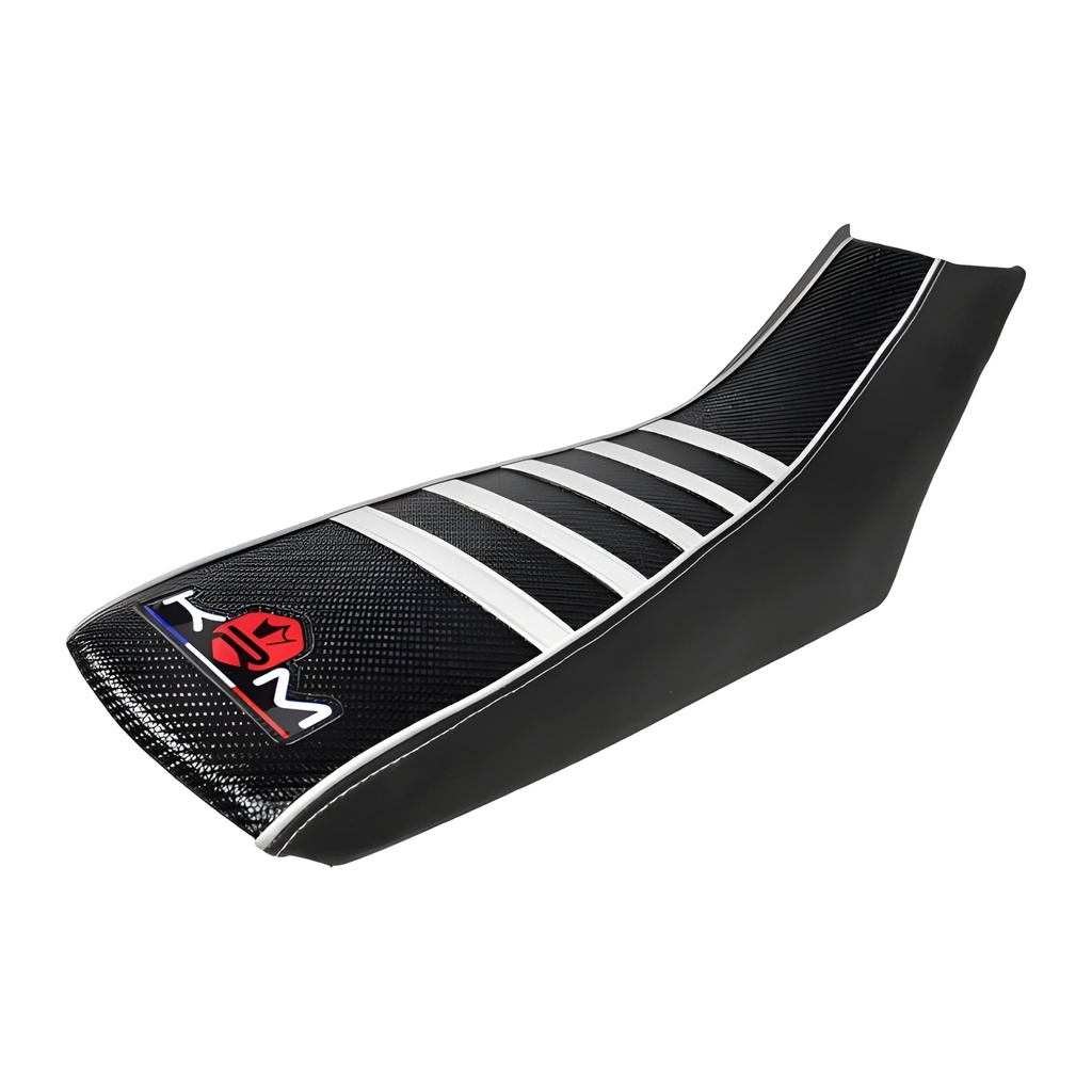Funda asiento Derbi DRD X-treme / DRD Racing Pro Ride KRM - negro/blanco