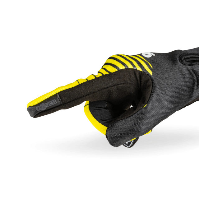 Guantes Street Pure Stage6 - amarillo/negro - talla S