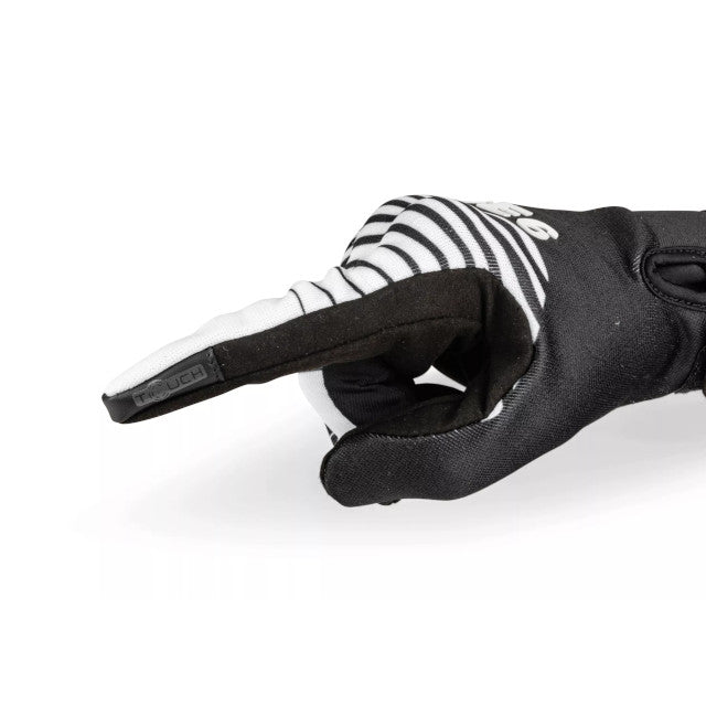 Guantes Street Pure Stage6 - blanco/negro - talla S