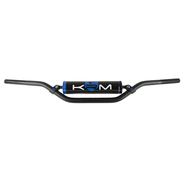 Manillar KRM Pro Ride Cross d=22 con protector - azul