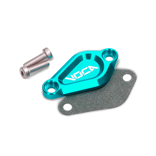 Obturador bomba de aceite Minarelli AM6 / Derbi VOCA Evo CNC - azul cyan