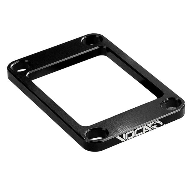 Suplemento CNC caja de laminas Derbi / AM6 50cc VOCA - 5mm negro