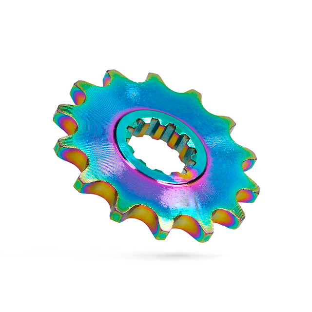 Piñón Minarelli AM6 Z/14 420 Allpro - Neocromado