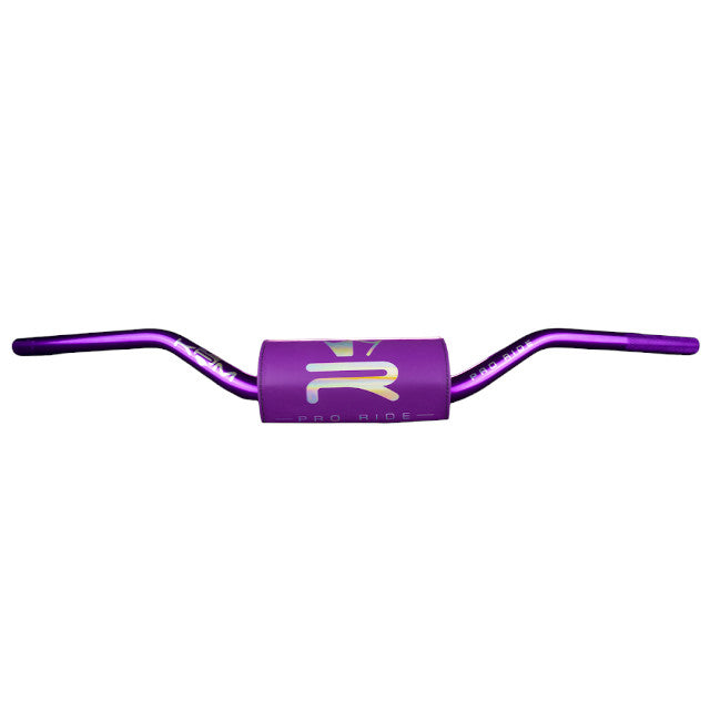 Manillar KRM Pro Ride d=28,6mm con protector - violeta