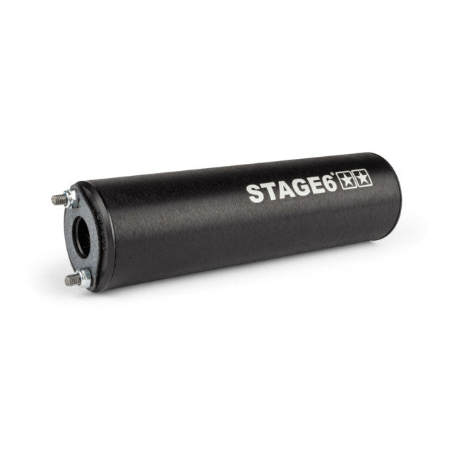 Silenciador de escape lado izquierdo 50/80cc Stage6 - negro
