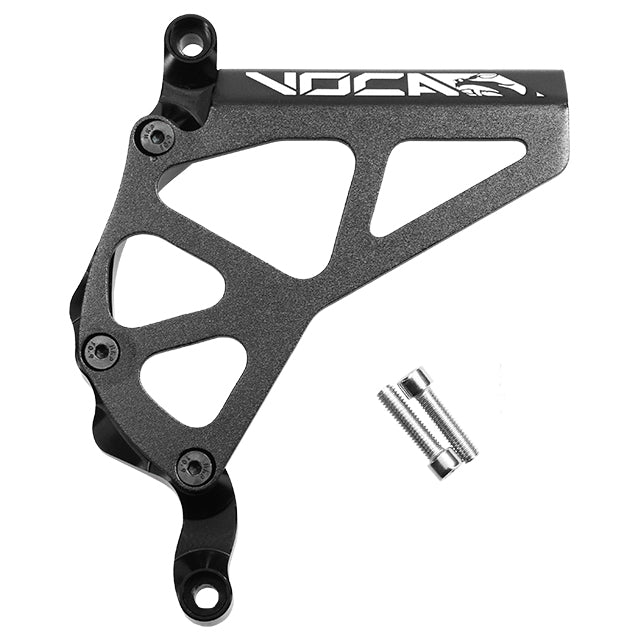 Protector de piñón CNC Minarelli AM6 Voca Racing - negro