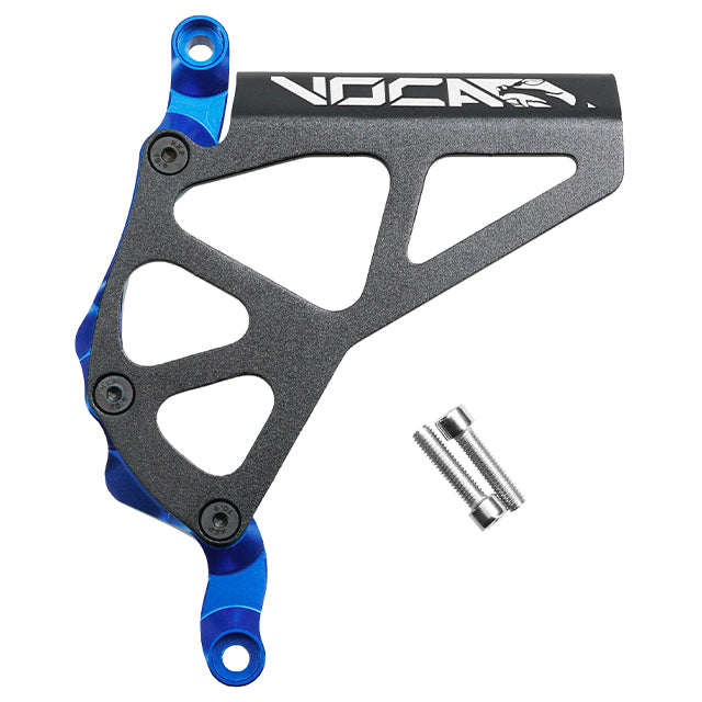 Protector de piñón CNC Minarelli AM6 Voca Racing - azul