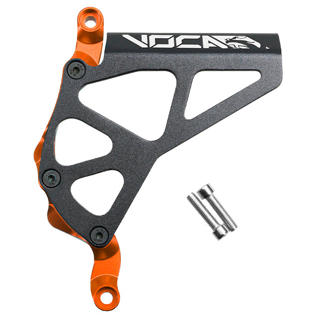 Protector de piñón CNC Minarelli AM6 Voca Racing - naranja