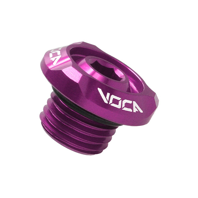 Tapón de aceite Minarelli horizontal M14x1,5mm VOCA Racing - violeta